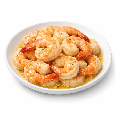 Shrimp Scampi and Chocolate Fat Bomb Dessert