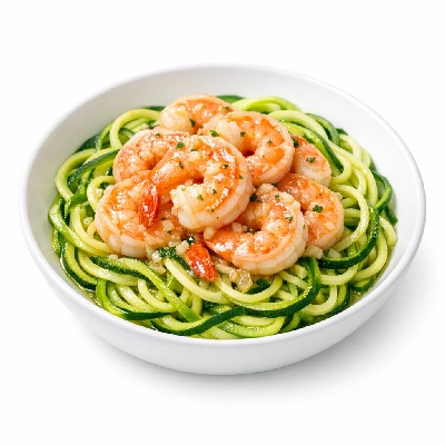 Shrimp Scampi with Zoodles