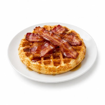 Sizzling Pubs Bacon and Maple Waffle