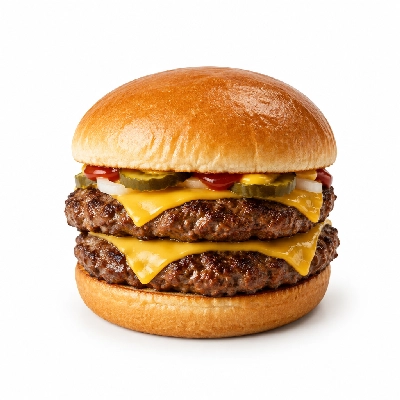Sizzling Pubs Beef Burger Double Classic