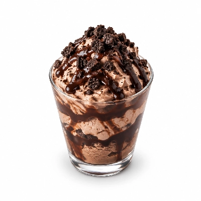 Sizzling Pubs Black Forest Oreo Crunch Sundae