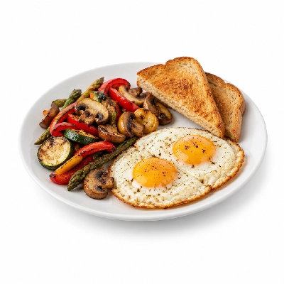 Sizzling Pubs Classic Veggie Breakfast