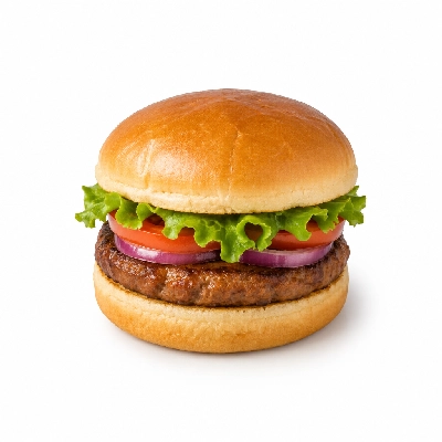 Sizzling Pubs Double Dopsu No-Beef Burger