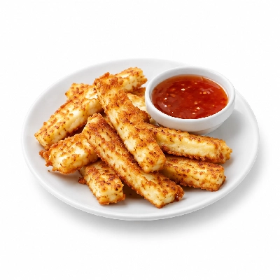 Sizzling Pubs Halloumi Fries with Sweet Chilli Dip