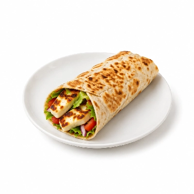 Sizzling Pubs Halloumi Wrap