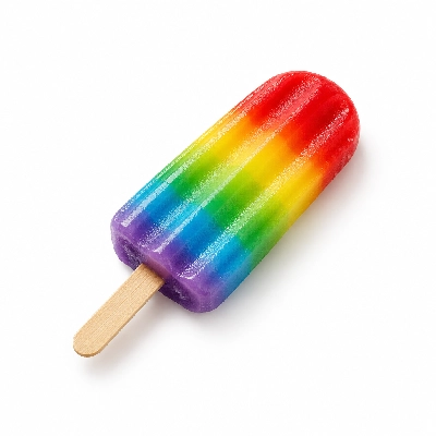 Sizzling Pubs Pip Organic Rainbow Fruity Lolly