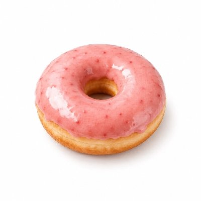 Sizzling Pubs Strawberry Donut