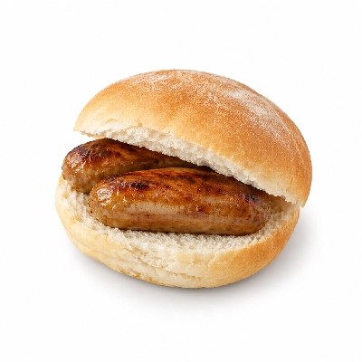Sizzling Pubs Vegan Sausage Bap