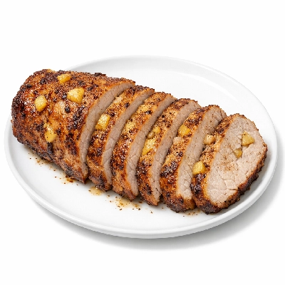 Slow Cooker Apple Cinnamon Pork Loin
