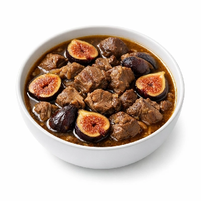 Slow Cooker Lamb Stew with Figs