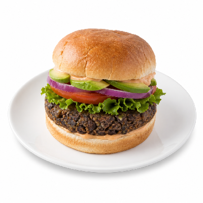Smashburger Classic Smash Black Bean Burger
