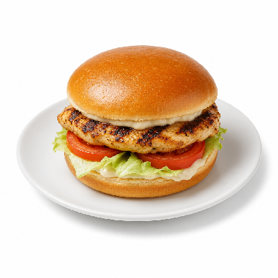 Smashburger Classic Smash Grilled Chicken Burger