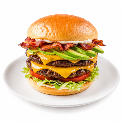 Smashburger Double Avocado Bacon Club