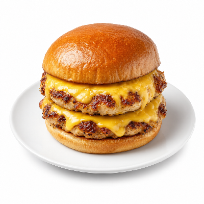 Smashburger Double Chicken Smash Burger