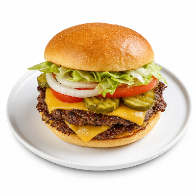Smashburger Double Classic Smash Burger