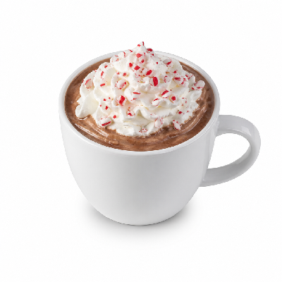 Smashburger Peppermint Hot Chocolate Shake