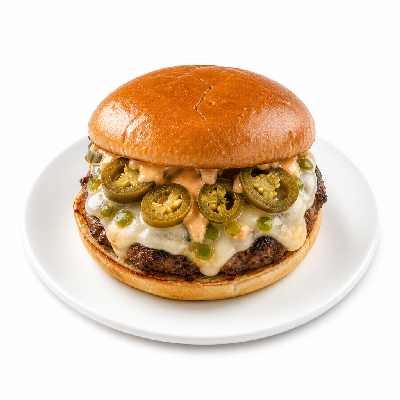Smashburger Spicy Jalapeno Baja Burger