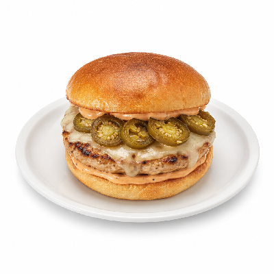 Smashburger Spicy Jalapeno Baja Turkey Burger