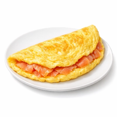 Smoked Salmon Omelet