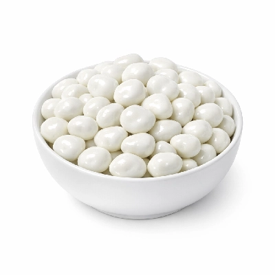 Snacks candy bits yogurt covered with vitamin c