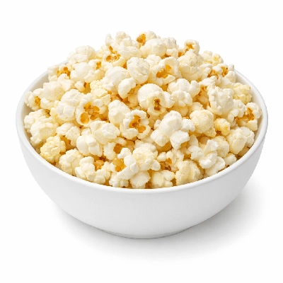 Snacks popcorn microwave low fat