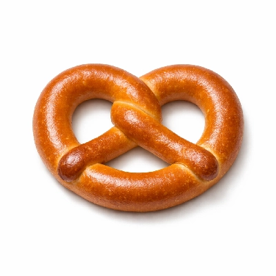 Snacks pretzels hard plain made with enriched flour unsalted