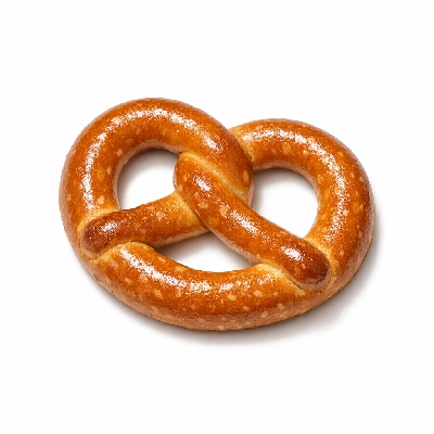 Snacks pretzels hard plain made with unenriched flour unsalted