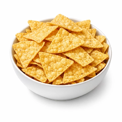 Snacks tortilla chips low fat unsalted