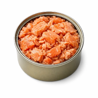Salmon sockeye canned total can contents