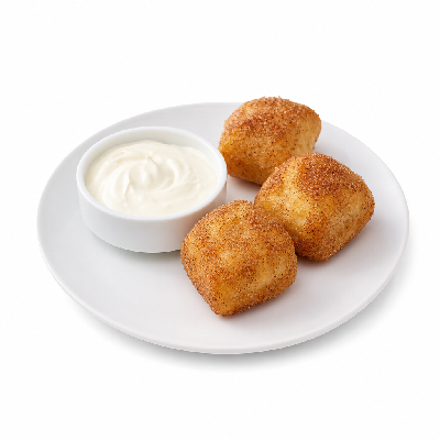 Sonic 3 Pc Cinnasnacks with (1) Cream Cheese Packet