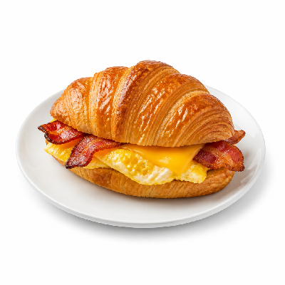 Sonic Bacon Egg and Cheese Croissant