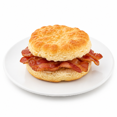 Sonic Biscuit Sandwich with Bacon
