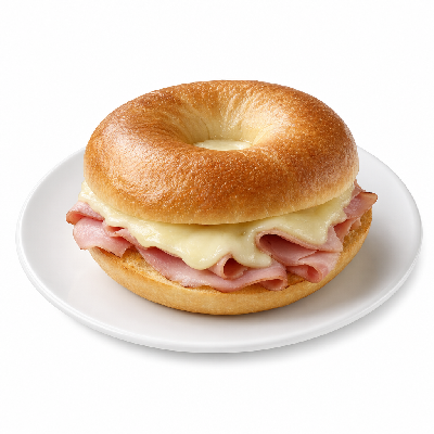 Sonic Breakfast Bagel Sandwich with Ham