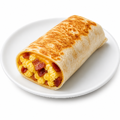 Sonic Breakfast Items Burrito Bacon
