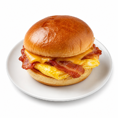 Sonic Brioche Breakfast Sandwich Bacon