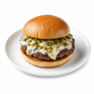 Sonic Burgers Green Chile Cheeseburger