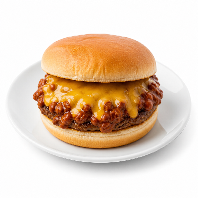 Sonic Burgers Jr. Chili Cheeseburger