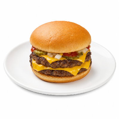 Sonic Burgers Jr. Double Cheeseburger