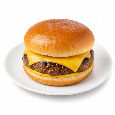Sonic Burgers Sonic Cheeseburger with Mustard