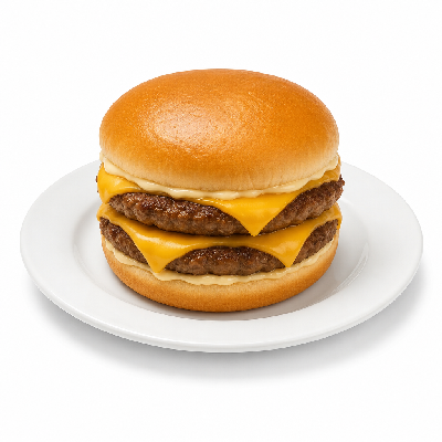 Sonic Burgers Super Sonic Double Cheeseburger with Mayo