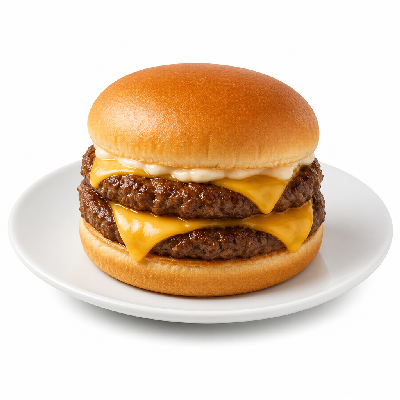 Sonic Burgers Supersonic Double Cheeseburger with Mayo