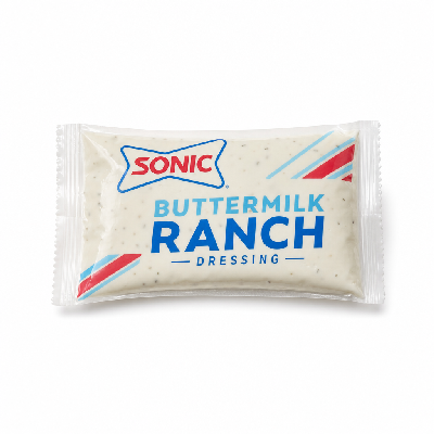 Sonic Condiment Packets Buttermilk Ranch Dressing
