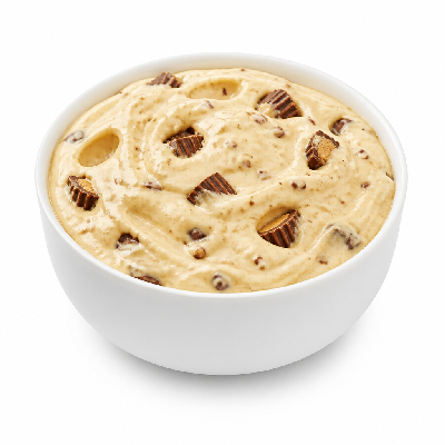 Sonic Custard Concretes Banana Made with Reese's Peanut Butter Cups Mini