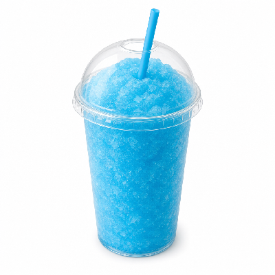Sonic Famous Slushes Blue Coconut Med