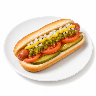 Sonic Hot Dogs Chicago 6"