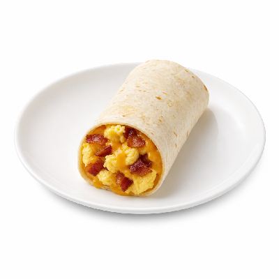 Sonic Jr Bacon Egg and Cheese Breakfast Burrito