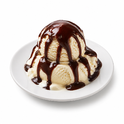 Sonic Single Topping Sundaes Hot Fudge Real Ice Cream