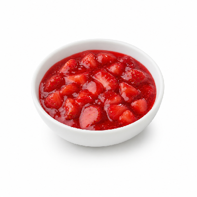 Sonic Strawberry Topping Wacky Pack