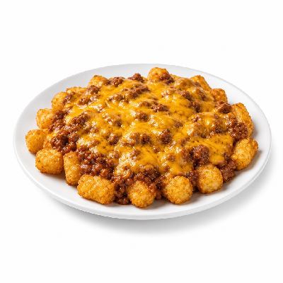 Sonic Tots with Chili & Cheese -Large