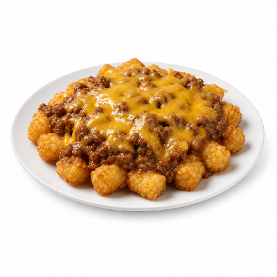 Sonic Tots with Chili & Cheese -Medium
